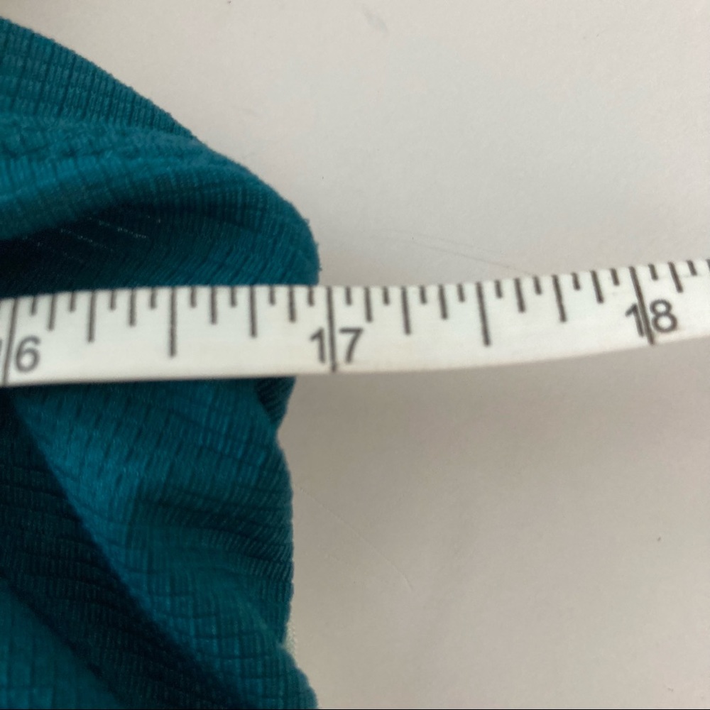 XPBX Teal Ruched Tank Top - Picture 8 of 11